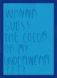 CB Hoyo Wanna Guess The Colour Of My Underwear??? by CB Hoyo at Clifton Gallery