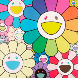 Takashi Murakami Lots of Flowers by Takashi Murakami at Clifton Gallery