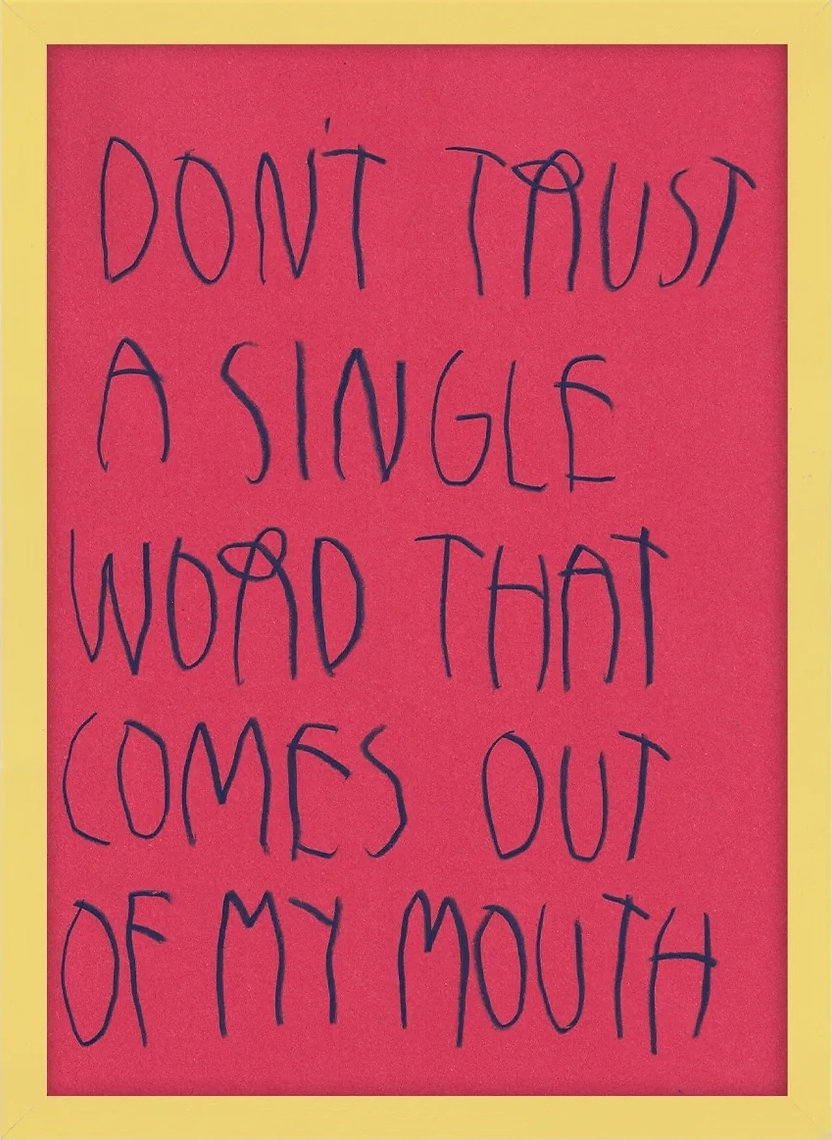 CB Hoyo Don’t Trust A Single Word by CB Hoyo