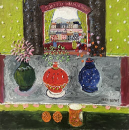 Fred Yates Marmalade Cottage Oil Painting by Fred Yates at Clifton Gallery