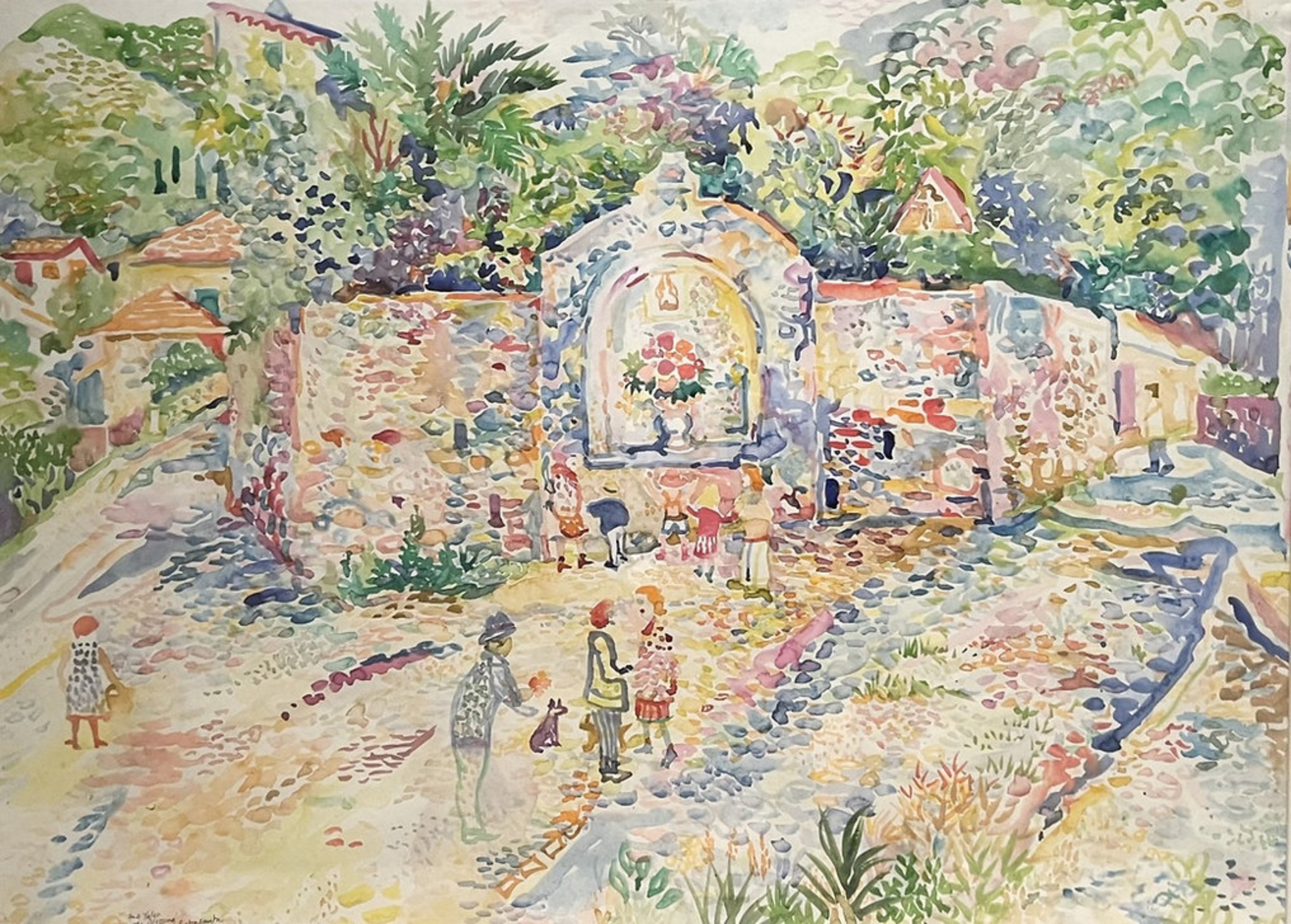 Fred Yates The Blessing, Pietra Santa by Fred Yates