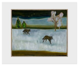 Two Wolfs by Billy Childish at Dovehouse Contemporary