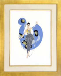 A Dream (large framed hand signed foil stamped embossed serigraph) by Erte at GallArt.com