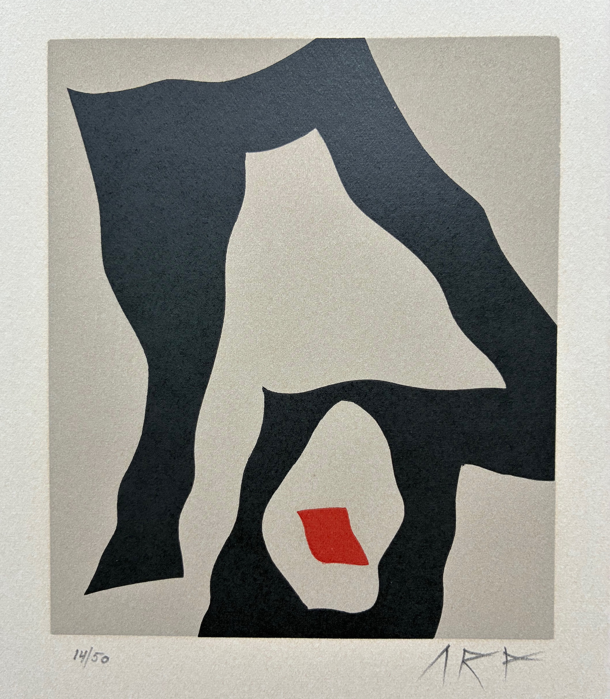 Voilier vi by Jean Arp