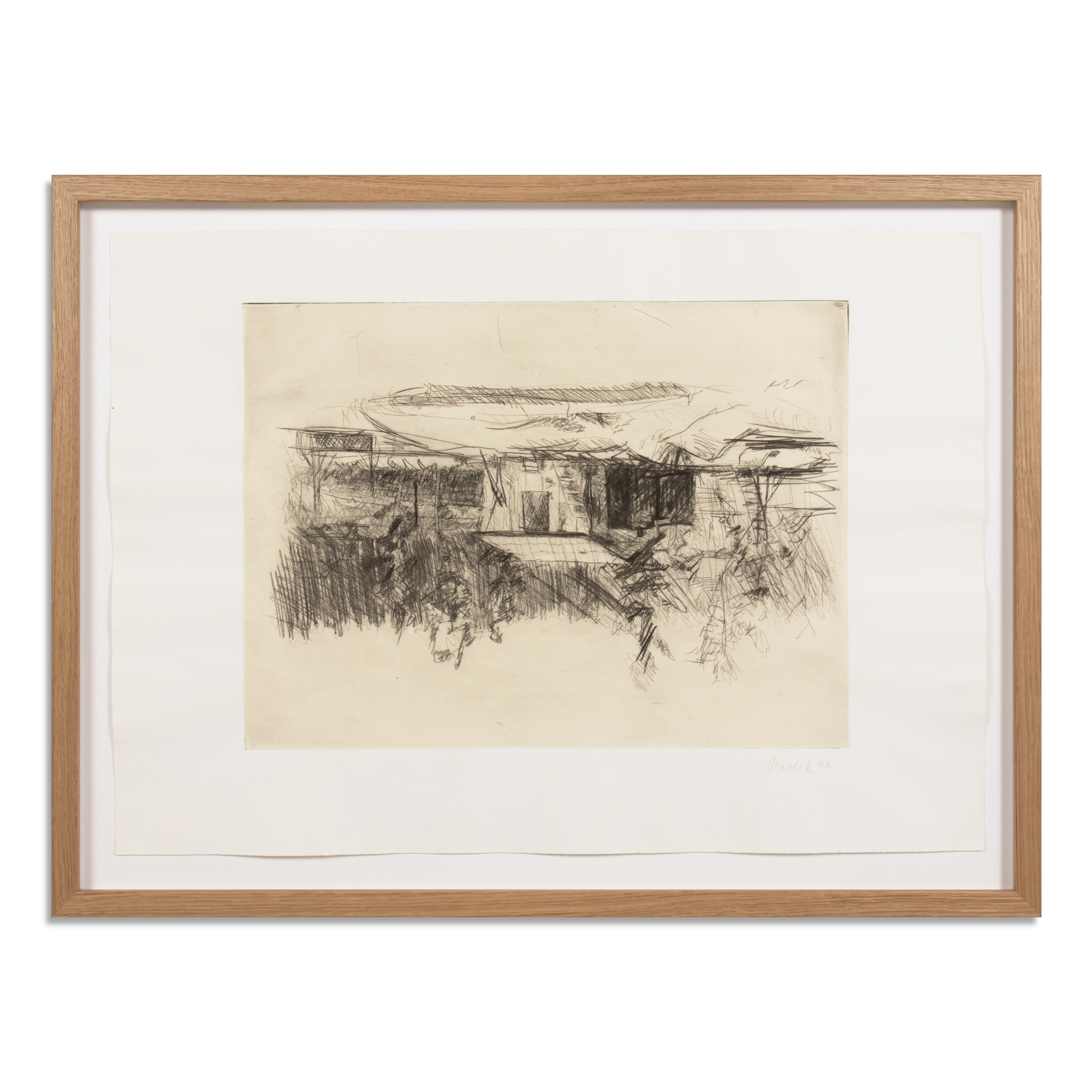 Untitled (from Eine Woche) by Georg Baselitz