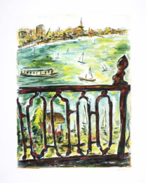 Bob Dylan Vista from a Balcony by Bob Dylan at Clifton Gallery