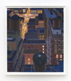 Chelsea by Yvonne Jacquette at Mary Ryan Gallery