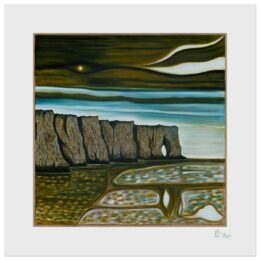 Cliff With Stars by Billy Childish at Dovehouse Contemporary
