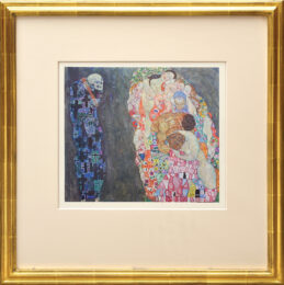 Der Tod und das Leben by Gustav Klimt at Peter Harrington Gallery