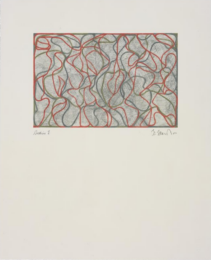 Distant Muses by Brice Marden at Gemini G.E.L. at Joni Moisant Weyl