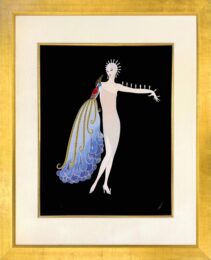 Diva I (large framed signed foil stamped embossed serigraph) by Erte at GallArt.com
