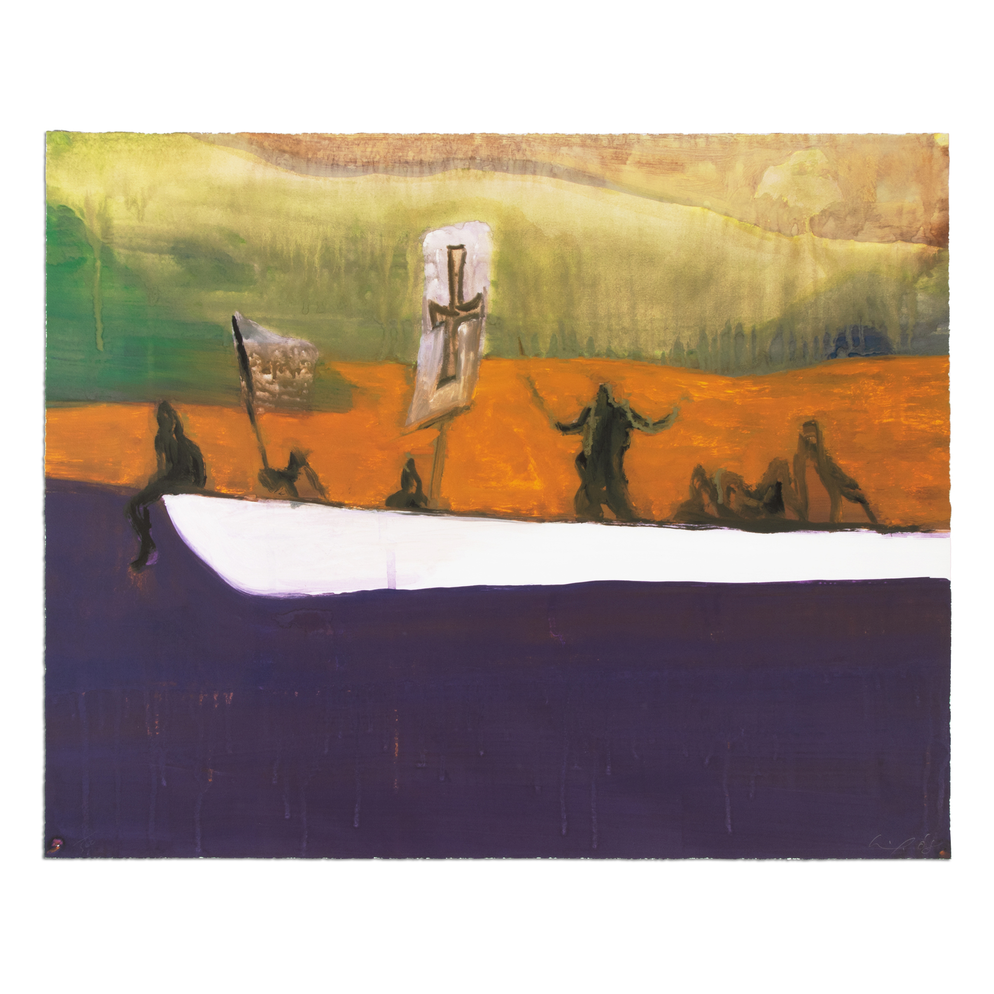 Canoe by Peter Doig