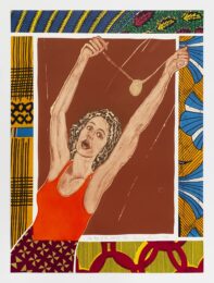 On Top of the World by Emma Amos at Mary Ryan Gallery