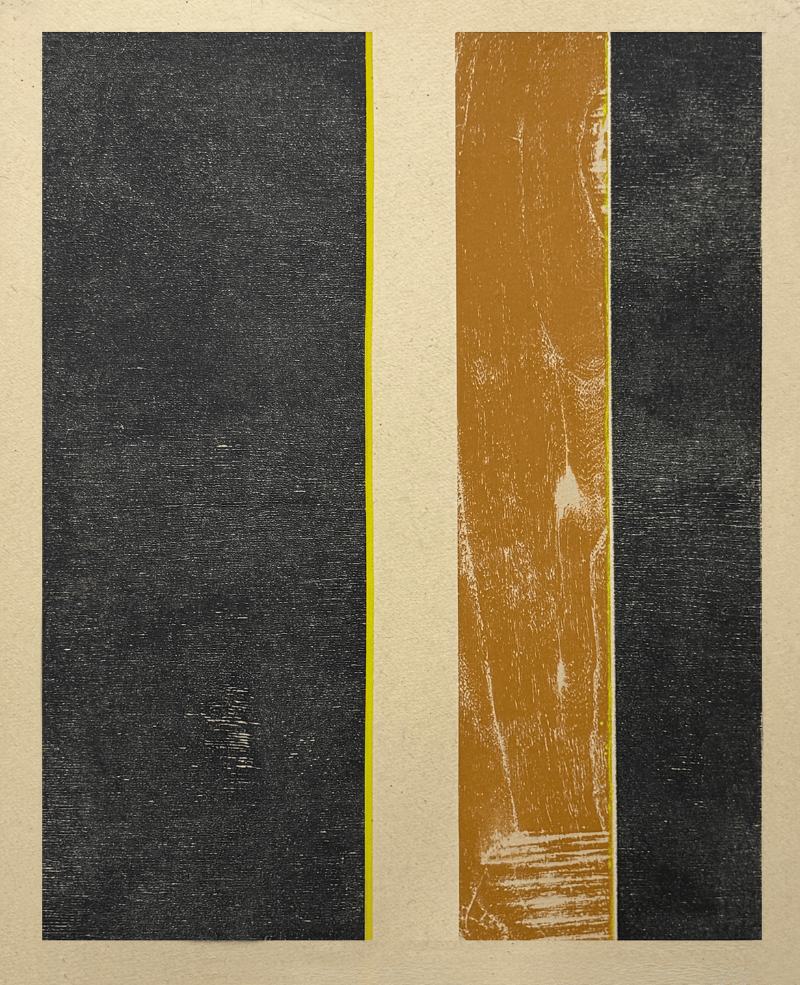 Fantôme de Bois (Ochre) by Jill Moser