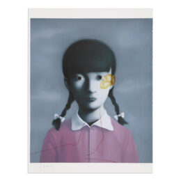 Filette en Violette by Zhang Xiaogang at MLTPL