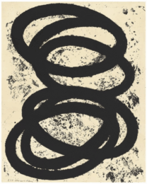 Finally Finished I by Richard Serra at Gemini G.E.L. at Joni Moisant Weyl