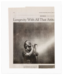 Songs Without Words (Pearl Jam) by Joseph Grigely at Krakow Witkin Gallery