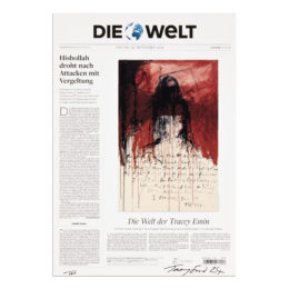 I Followed You to the End (Die Welt) by Tracey Emin at MLTPL