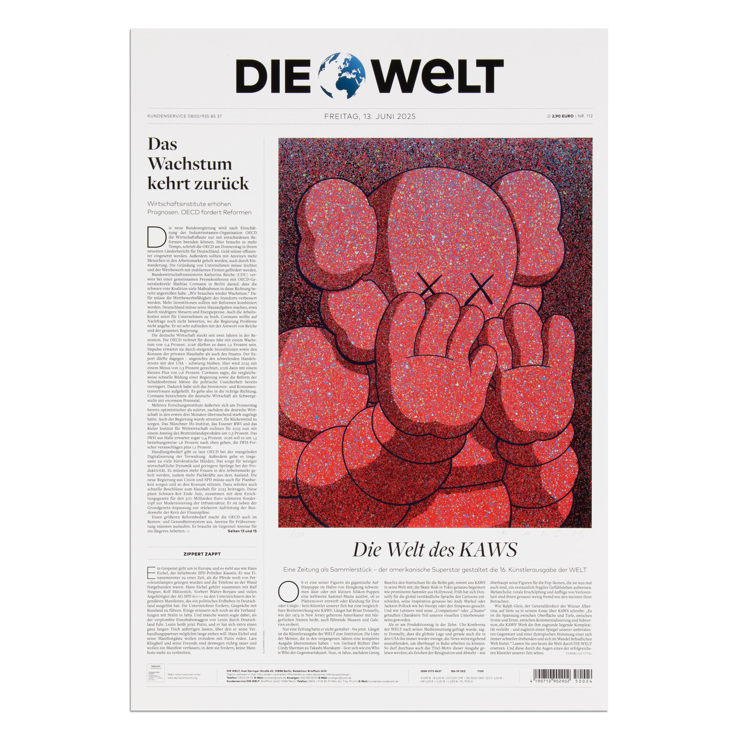 Die Welt by KAWS