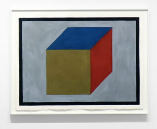 Cube by Sol LeWitt at Krakow Witkin Gallery