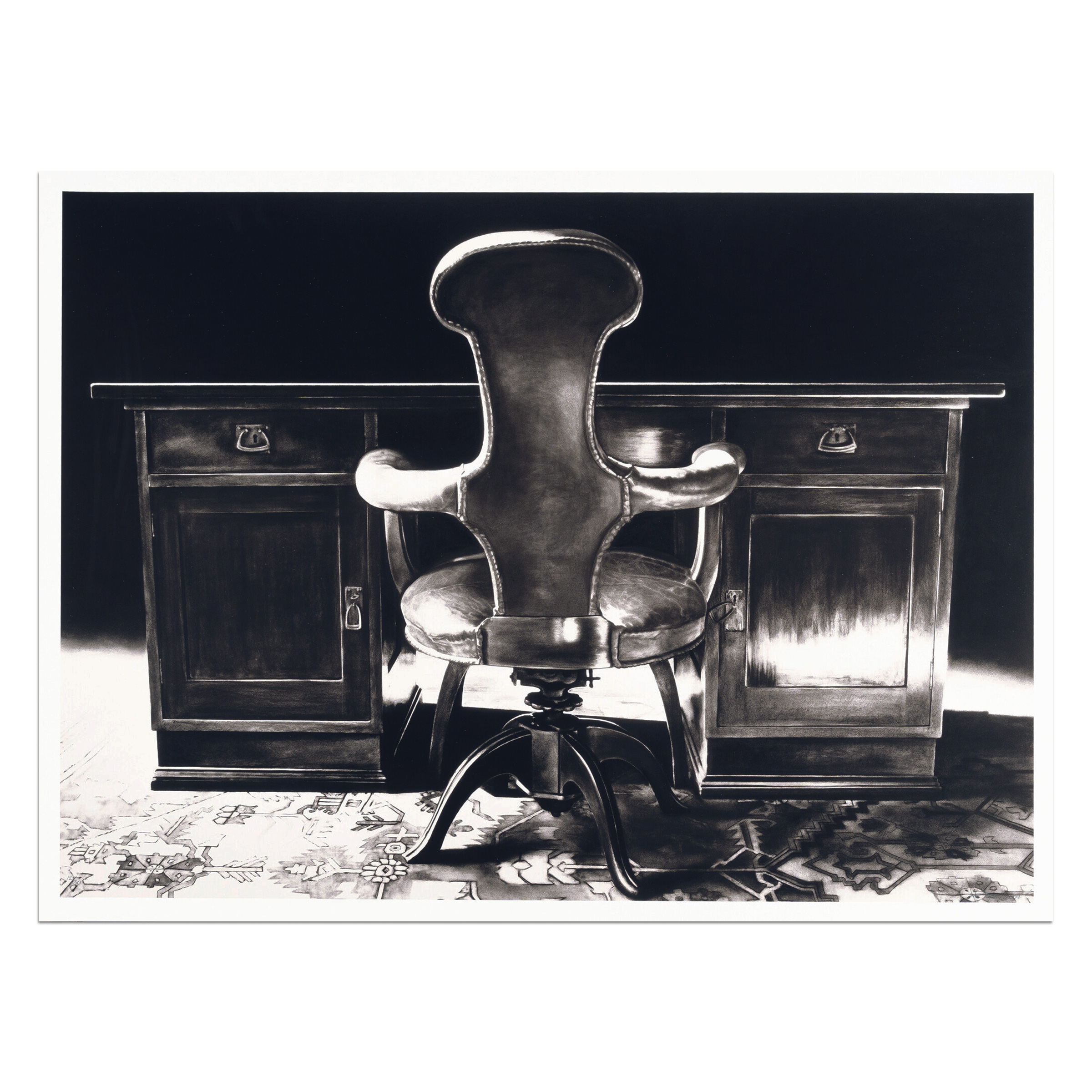 Freud’s Desk and Chair by Robert Longo
