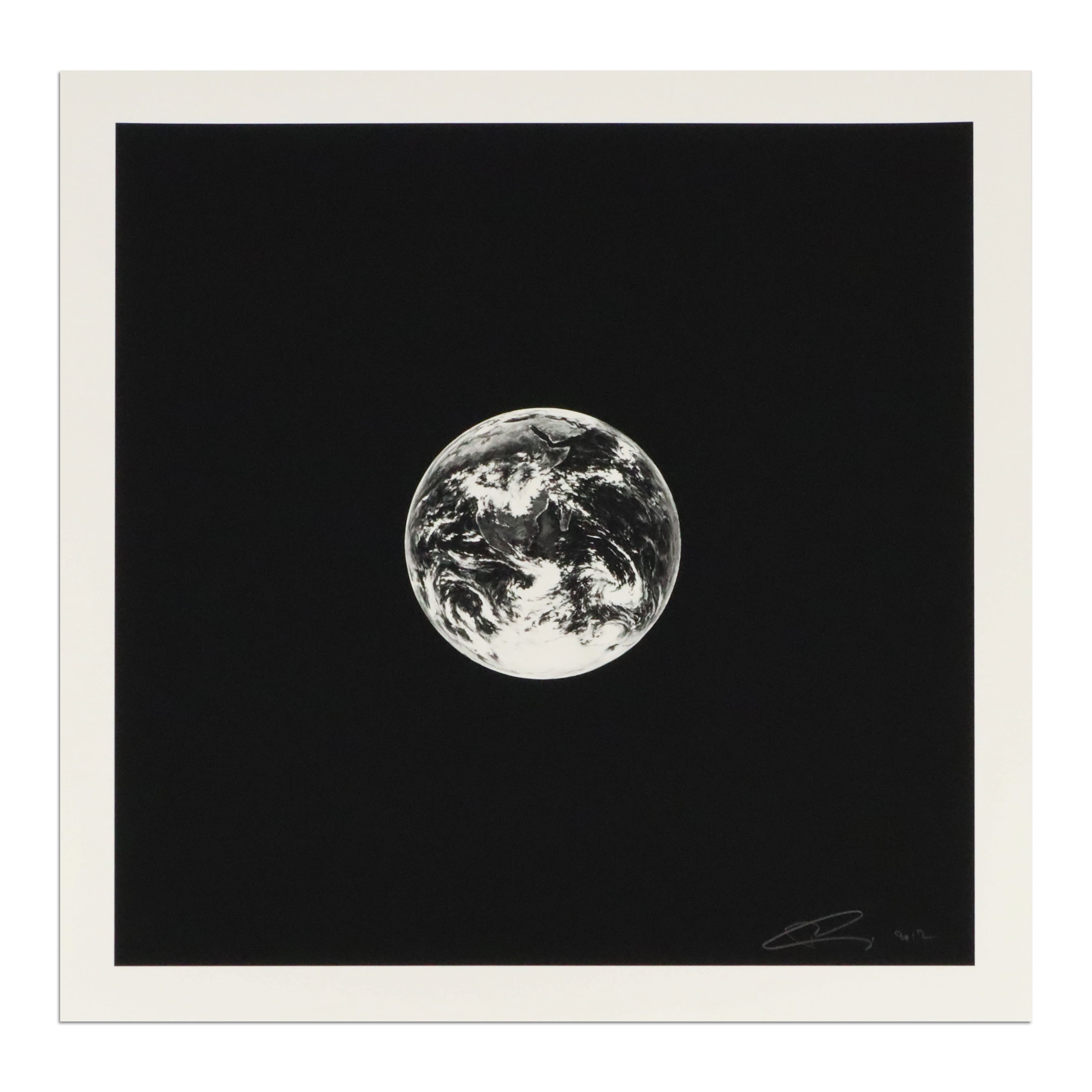Small Earth by Robert Longo