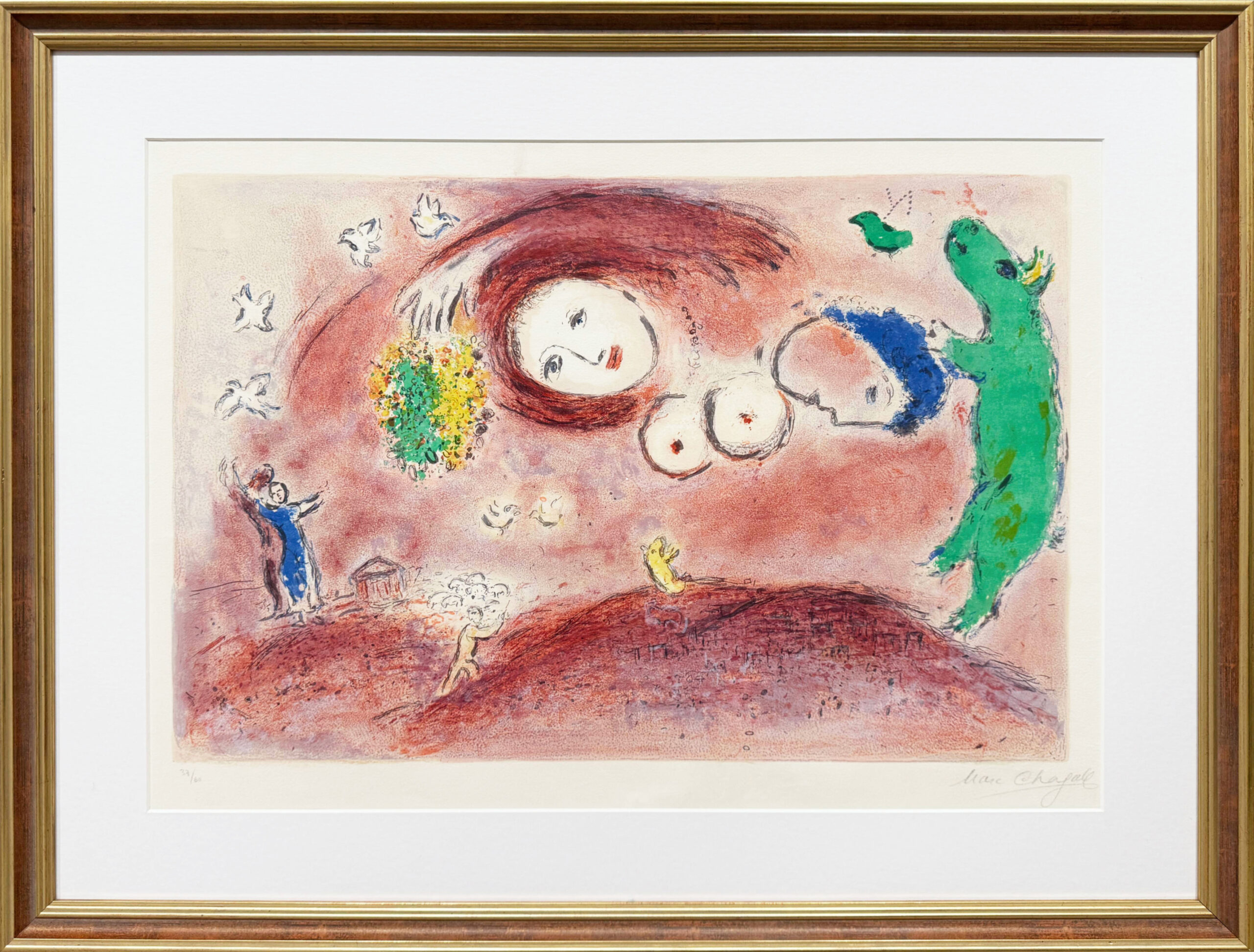 Springtime in the Meadow, from Daphnis and Chloe by Marc Chagall