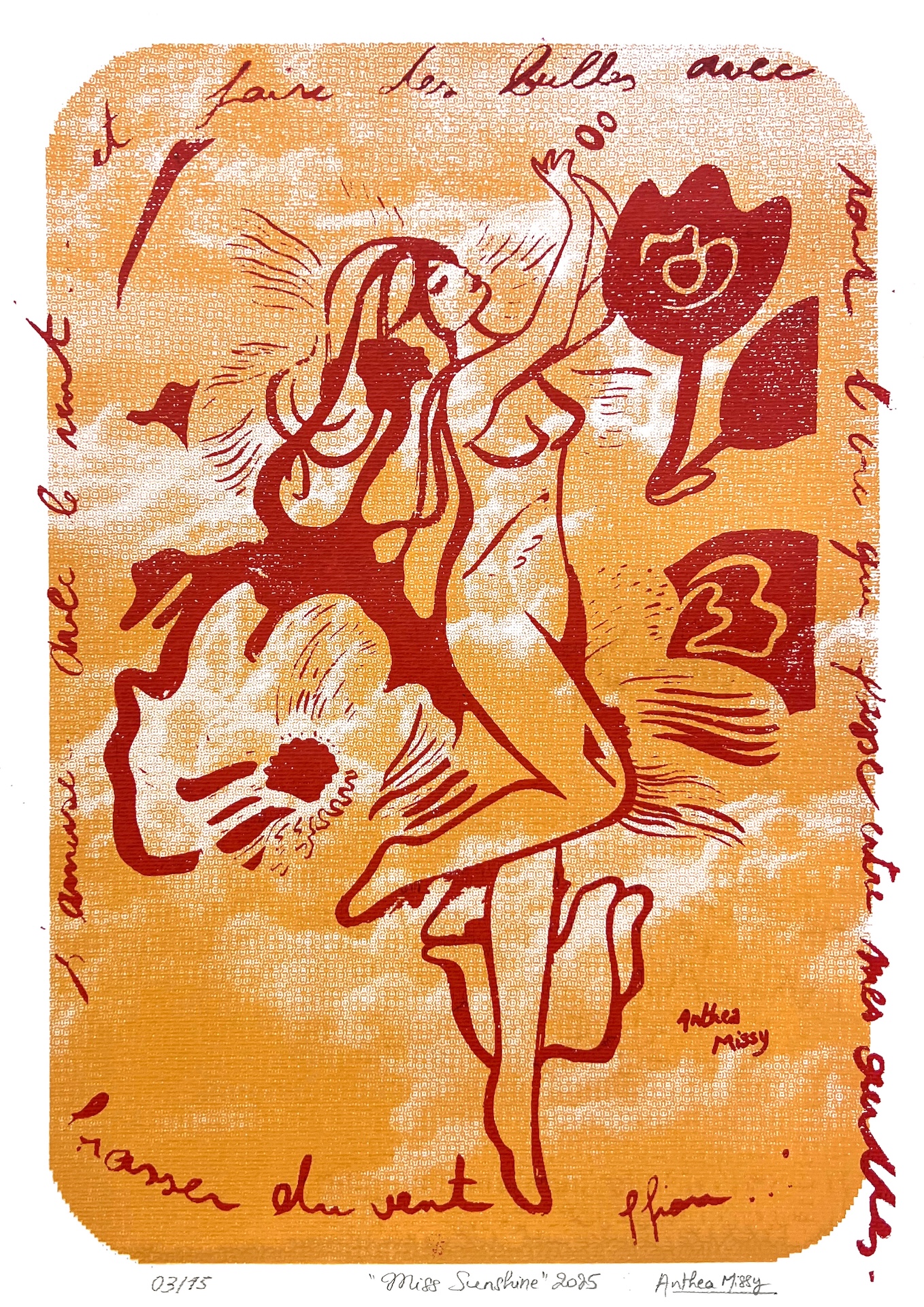 Miss Sunshine by Anthea Missy at Addicted Art Gallery