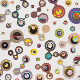 Jellyfish Eyes – White 4 by Takashi Murakami at Galerie Raphael