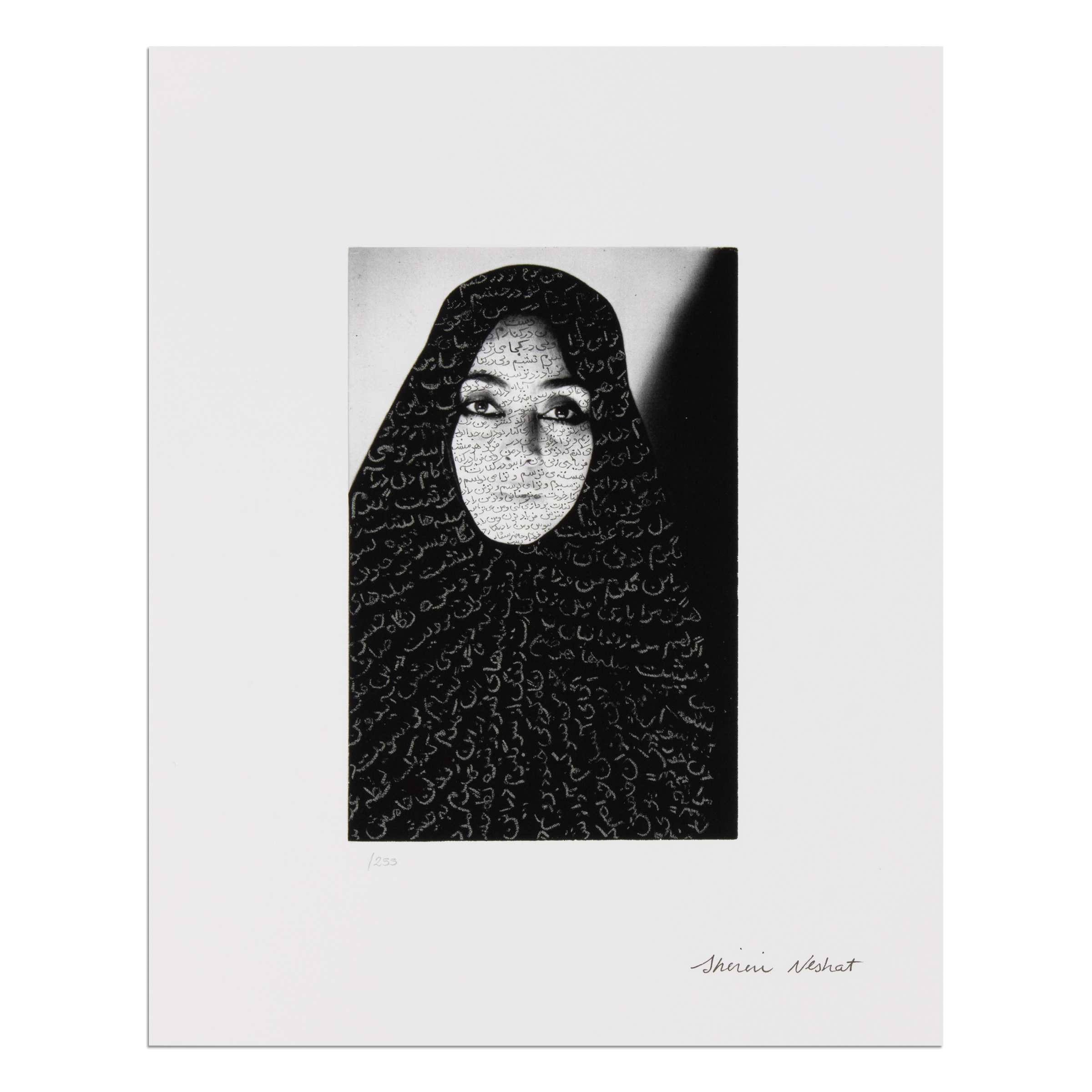 Unveiling Series #1, 1993 by Shirin Neshat