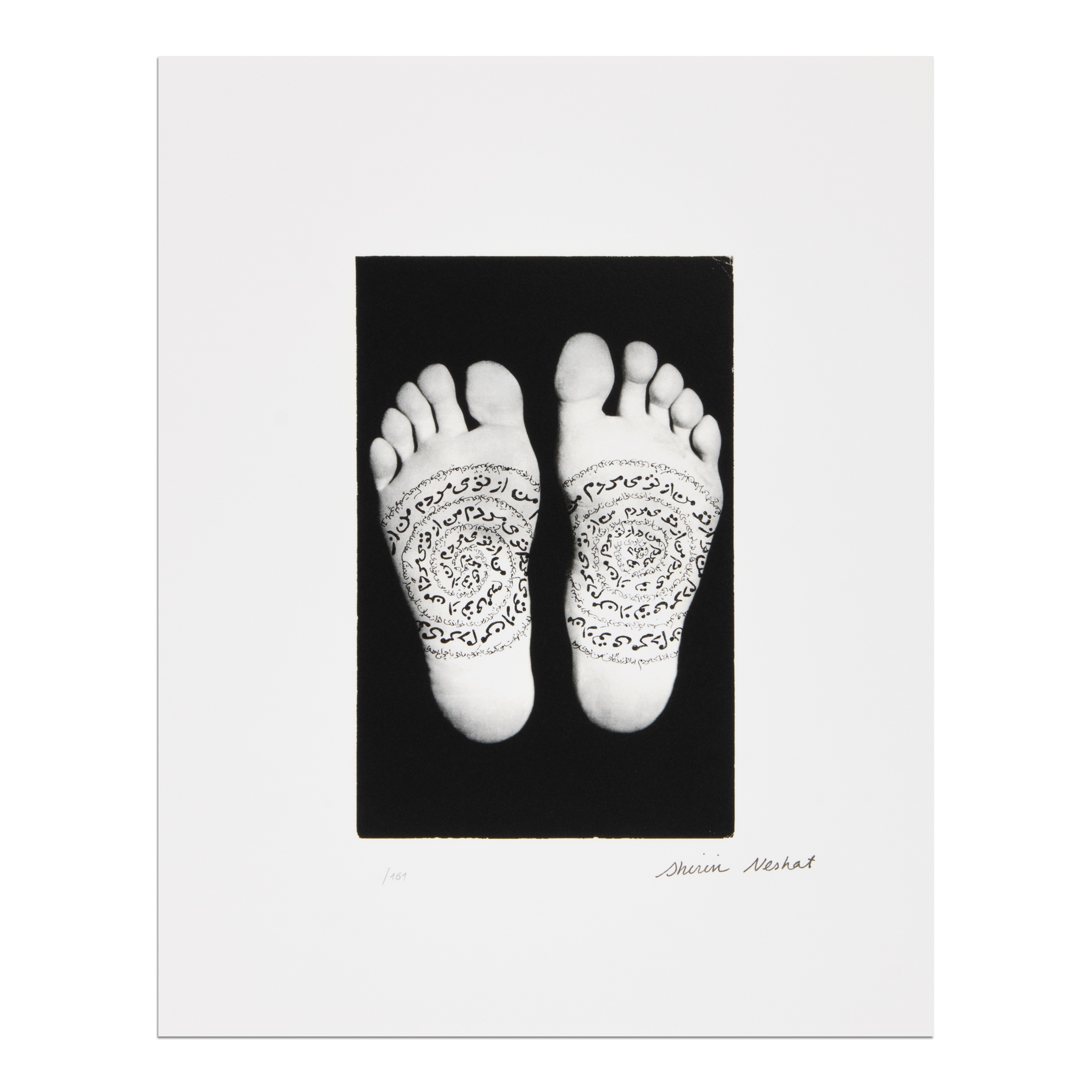 Unveiling Series #2, 1993 by Shirin Neshat