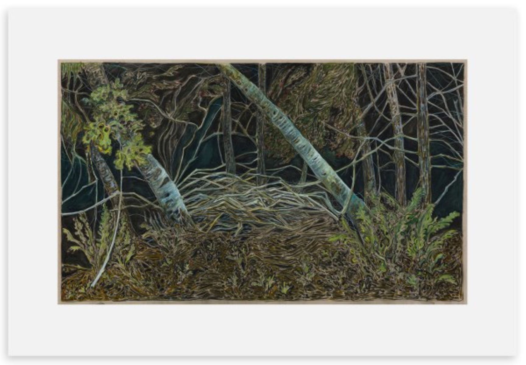 Night Forest by Billy Childish