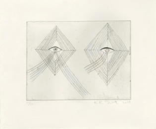 Prism F by Kiki Smith at LeRoy Neiman Center for Print Studies