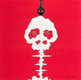 Red Time by Takashi Murakami at Galerie Raphael