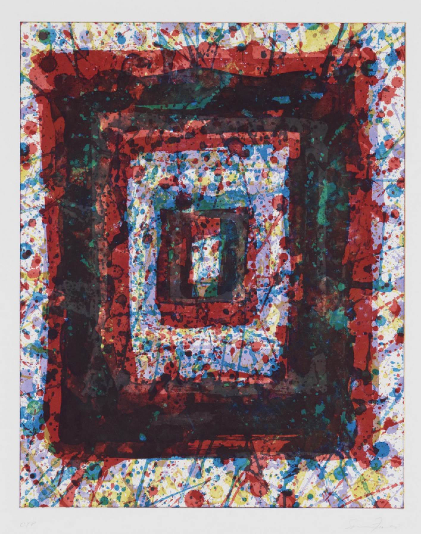 Untitled by Sam Francis