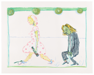 People Walking Alone by Dasha Shishkin at Flying Horse Editions