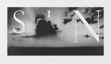 Sin – Without by Ed Ruscha at Hamilton-Selway Fine Art
