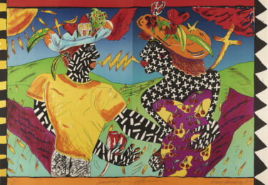 Sunday Afternoon by Margo Humphrey at Brandywine Workshop and Archives