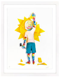 Sunrise (large framed hand signed screen print) by Flog at GallArt.com