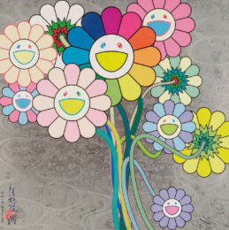 Takashi Murakami Korin and Warhol by Takashi Murakami at Clifton Gallery