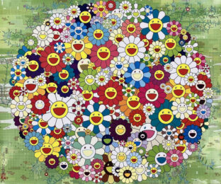 Takashi Murakami Open Your Hands Wide by Takashi Murakami at Clifton Gallery