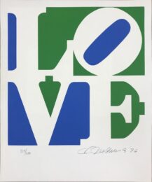The Book of Love 8 by Robert Indiana at Hamilton-Selway Fine Art