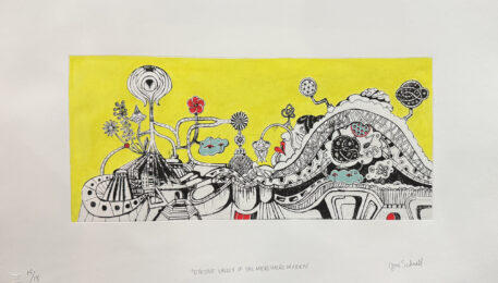 The Valley of the Macro Micro Maiden by Jovi Schnell at Bleu Acier