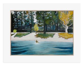 Trees And Lake by Billy Childish at Dovehouse Contemporary