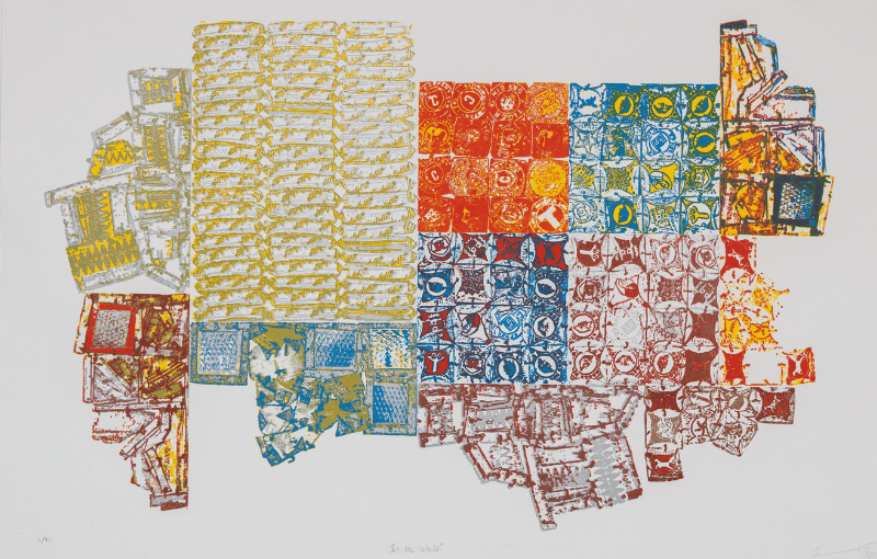 In the Water by El Anatsui