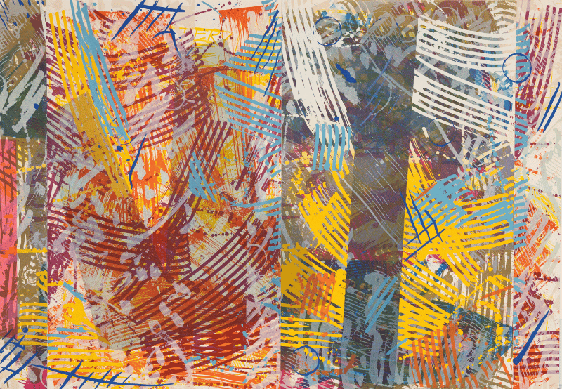 Pretty Boxes by Sam Gilliam