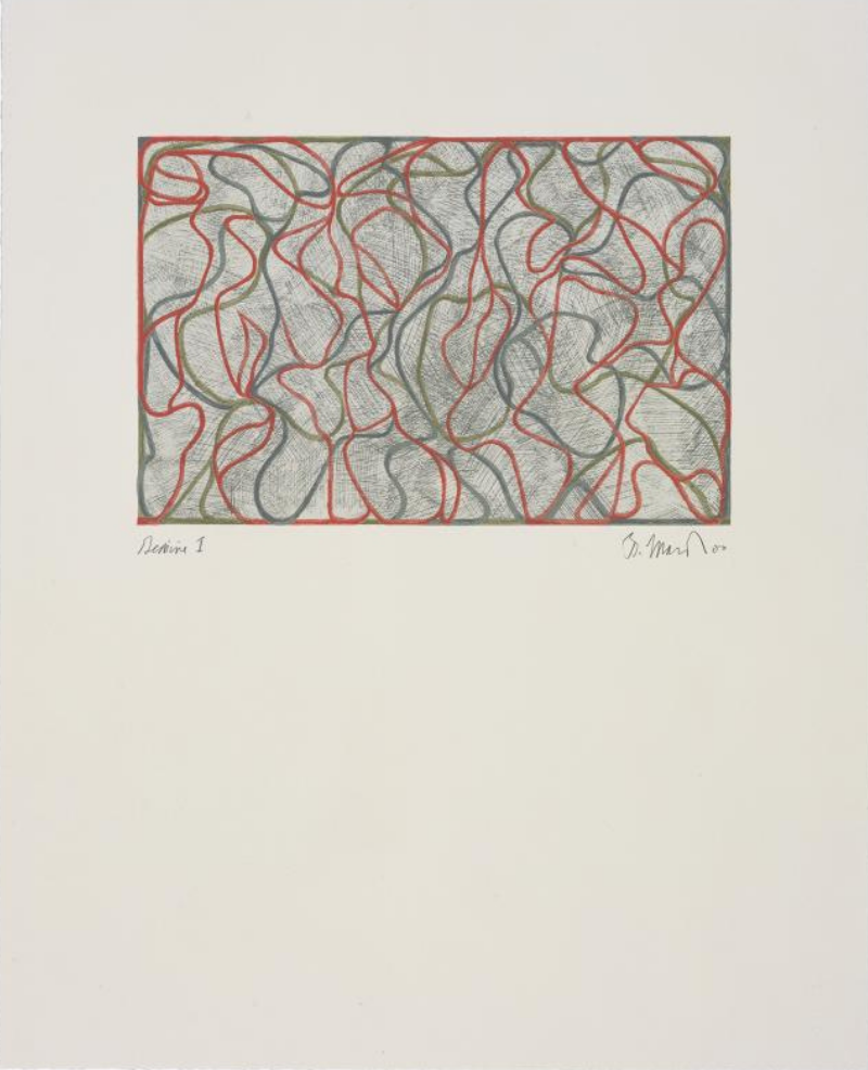 Distant Muses by Brice Marden