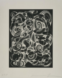 Self Portrait by Jonathan Borofsky at Gemini G.E.L. at Joni Moisant Weyl
