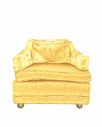 Untitled (chair #4) by Sara Sanders at PS Marlowe