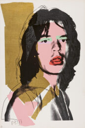 Mick Jagger #143 by Andy Warhol at Michael Lisi/Contemporary Art